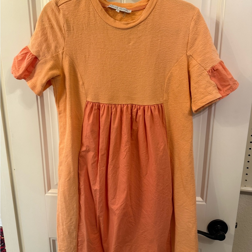 English Factory Solid Mini Dress